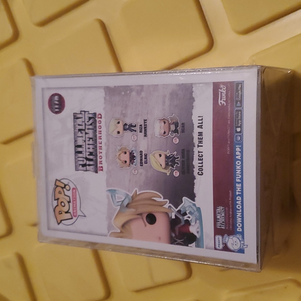 Fullmetal Alchemist Edward Elric #1176 Glow Chase Limited Edition Funko Pop - Picture 2 of 3
